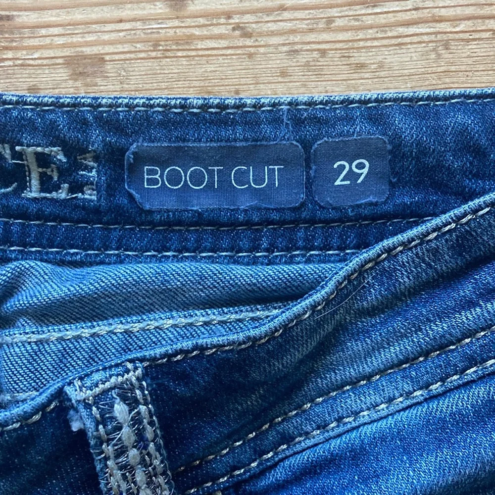 Grace in LA Embellished Boot Cut Jeans - Picture 7 of 9